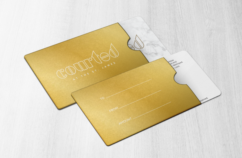 Courted Gift Card and Sleeve