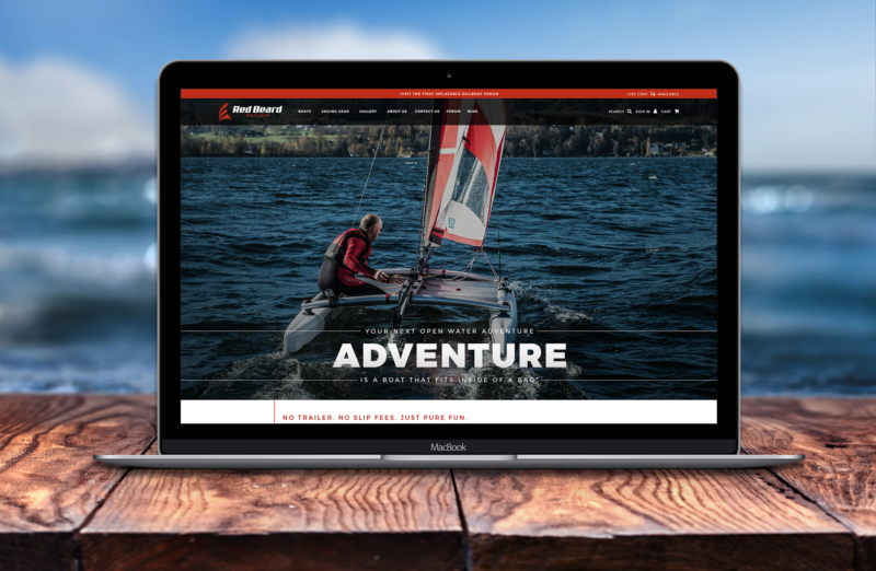 Red Beard Sailing Website