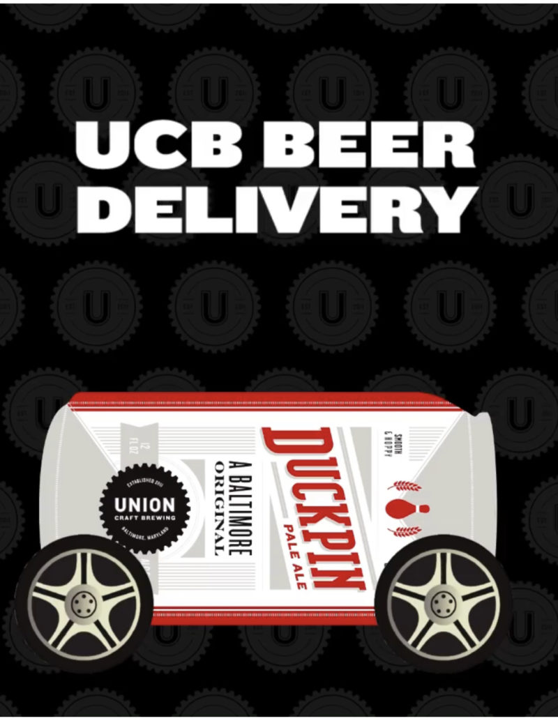 Union Craft Brewing Beer Delivery Instagram Post